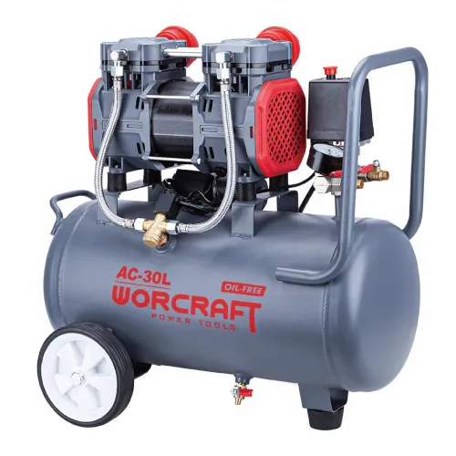 Kompresor, Makineri Ajri & Aksesorë - Kompresor Ajri | WORCRAFT - Fuqia: 1.35 KW