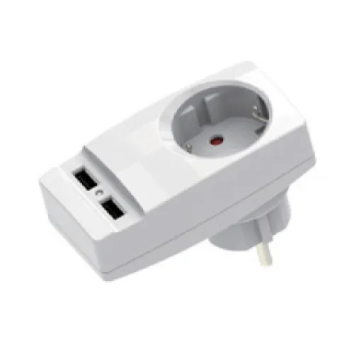 Baladeze & Akesorë Elektrik - ADAPTOR ELEKTRIK | KEDMAN - I pajisur me prizë & usb